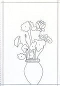 Lotus Flower Coloring Page – Digital Download