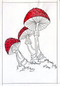 Fly Agaric Mushroom Art Print – Digital Download